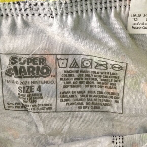 2 pairs Boxer Briefs Mario and Pokémon, "4" Get those super hero briefs, boyhood - Picture 7 of 7